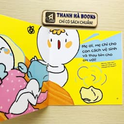 Thumbnail Sách Ehon Kĩ Năng Sống - Miu Miu Tự Lập Phần 2 - Song Ngữ Anh - Việt 1-6 tuổi (8 cuốn lẻ tùy chọn) 2