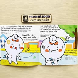 Thumbnail Sách Ehon Kĩ Năng Sống - Miu Miu Tự Lập Phần 2 - Song Ngữ Anh - Việt 1-6 tuổi (8 cuốn lẻ tùy chọn) 4