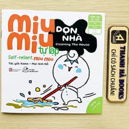 Thumbnail Sách - Ehon Kĩ Năng Sống - Miu Miu Tự Lập Phần 2 - Song ngữ Việt-Anh (Dành cho bé từ 1-6 tuổi) 4