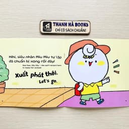 Thumbnail Sách - Ehon Kĩ Năng Sống - Miu Miu Tự Lập - Phần 2 - Song ngữ Việt-Anh (Dành cho bé từ 1-6 tuổi) (Lẻ tùy chọn) 2