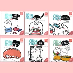 Thumbnail Sách - Ehon Kĩ Năng Sống - Miu Miu Tự Lập (6 quyển lẻ tùy chọn) (1-6 tuổi) 1