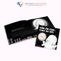 Thumbnail Sách Ehon kích thích thị giác cho bé - Cảm Ơn Con - Dành cho trẻ 0-18 tháng tuổi và mẹ bầu 4