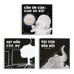 Thumbnail Sách Ehon kích thích thị giác - Cảm Ơn Con - Dành cho trẻ 0-18 tháng tuổi 1