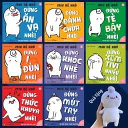 Thumbnail Sách Ehon Miu Bé Nhỏ - Phần 1 - Tặng Miu nhồi bông xinh xắn - Song Ngữ Anh - Việt (1-6 tuổi) 1
