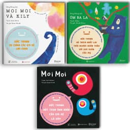 Thumbnail Sách Ehon Nhật Bản - Bộ 3 cuốn Moi Moi và những người bạn - Dành cho trẻ từ 0 - 2 tuổi 1