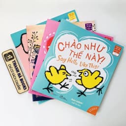 Thumbnail Sách - Ehon Song Ngữ - Nuôi Dưỡng Tâm Hồn (Dành cho bé từ 1-6 tuổi) - Combo, Lẻ tùy chọn 1
