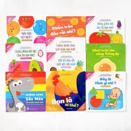 Thumbnail Sách - Ehon song ngữ Việt Anh cho bé 0-6 tuổi có file nghe đọc. 1