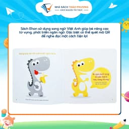 Thumbnail Sách - Ehon song ngữ Việt Anh trọn bộ 10 cuốn có file âm thanh nuôi dưỡng tâm hồn bé 4