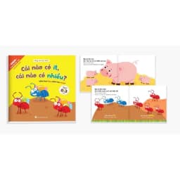 Thumbnail Sách - Ehon Toán Học Đầu Đời Cho Bé 0-3 Tuổi - Song Ngữ Việt Anh 3