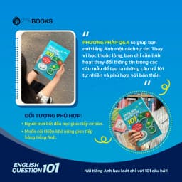 Thumbnail Sách - ENGLISH QUESTION 101: Lộ Trình Học Giao Tiếp Qua Q&A - Zenbooks 4