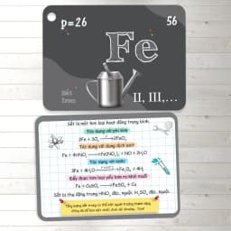Thumbnail Sách - FlashCard Học Nguyên Tố Hợp Chất Hóa Học - Thẻ học hóa thông minh 2