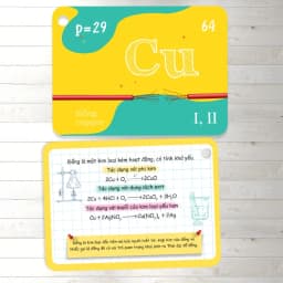 Thumbnail Sách - FlashCard Học Nguyên Tố Hợp Chất Hóa Học - Thẻ học hóa thông minh 3