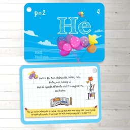 Thumbnail Sách - FlashCard Học Nguyên Tố Hợp Chất Hóa Học - Thẻ học hóa thông minh 4