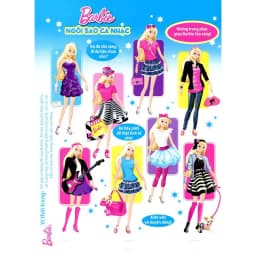 Thumbnail Sách Ghép Hình Barbie Thủ Công Dựng Hình Thời Trang Ngôi Sao Ca Nhạc 3