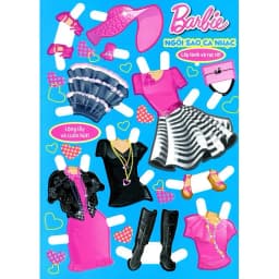 Thumbnail Sách Ghép Hình Barbie Thủ Công Dựng Hình Thời Trang Ngôi Sao Ca Nhạc 4