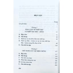 Thumbnail Sách - Giáo Trình Triết Học Mác – Lênin (Dành Cho Bậc Đại Học Hệ Không Chuyên Lý Luận Chính Trị) 4