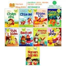 Thumbnail Sách - Gieo Mầm Tính Cách Cho Bé Yêu (Bộ 9 Cuốn) 1