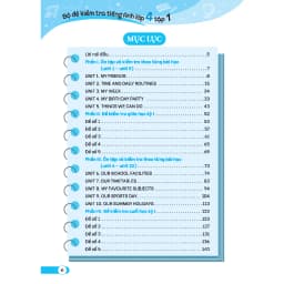 Thumbnail Sách - GLOBAL SUCCESS - Bộ đề kiểm tra tiếng Anh lớp 4 tập 1 - Có đáp án 1