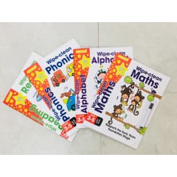 Thumbnail Sách : Gold Stars Wipe Clean - Học Tập Sớm( Mahts - Phonics - Reading - Alphabet ) 1
