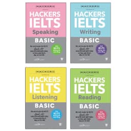 Thumbnail Sách -Hacker Ielts Basic ( Reading + Listening + Writing + Speaking ) 1