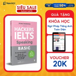 Thumbnail Sách -Hacker Ielts Basic ( Reading + Listening + Writing + Speaking ) 2