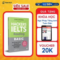 Thumbnail Sách -Hacker Ielts Basic ( Reading + Listening + Writing + Speaking ) 4