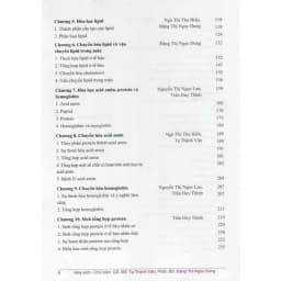 Thumbnail Sách - Hoá Sinh (Sách đào tạo bác sỹ y khoa - Xuất bản 2022) 3