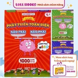 Thumbnail Sách Khai Phá Tiềm Thức Trí Não Phát Triển Toàn Diện Não Trái Não Phải cho bé tập nói, phát triển IQ sớm - LOLLIBOOKS 1