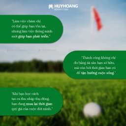 Thumbnail Sách - Khi Bạn Tắc Đường Thì Tôi Đang Chơi Golf (Tái Bản) - Huy Hoàng Bookstore 3