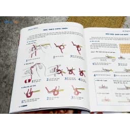 Thumbnail Sách - Kỹ Thuật Móc Len Sợi Cơ Bản (Quỳnh Hương) (VT) 3