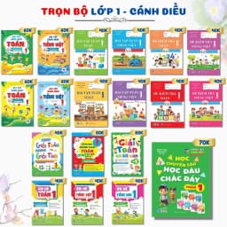 Thumbnail Sách Lớp 1- Cánh Diều, Bài tập hàng ngày, Bài Tập Tuần, Đề Kiểm Tra Toán và Tiếng Việt- Học kì 1,2 (Lẻ tuỳ chọn) 1