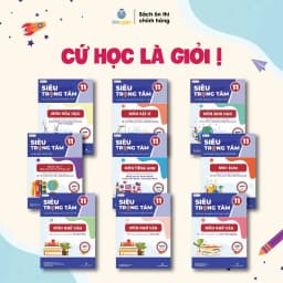 Thumbnail Sách Lớp 11-Siêu trọng tâm 9 Môn: Toán, Lí, Hóa, Sinh, Văn, Anh,Sử,Địa,GD Kte PL chương trình mới 1