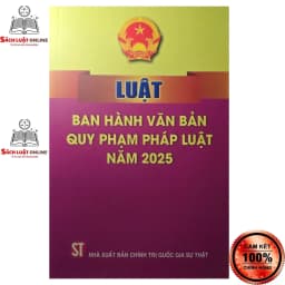 Thumbnail Sách - Luật ban hành văn bản quy phạm pháp luật năm 2025 (NXB Chính trị quốc gia Sự thật) 1