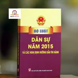Thumbnail Sách luật - Bộ luật Dân sự năm 2015 và các nghị định hướng dẫn thi hành 1