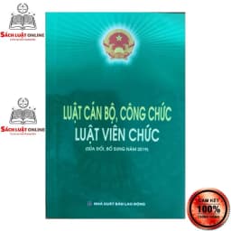 Thumbnail Sách - Luật cán bộ, công chức, Luật viên chức (NXB Lao động) 1