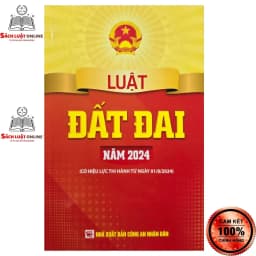 Thumbnail Sách - Luật đất đai (NXB Công an nhân dân) 1