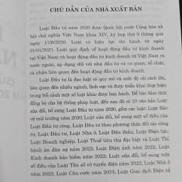Thumbnail Sách - Luật đầu tư năm 2020 (sửa đổi, bổ sung năm 2020, 2022, 2023, 2024)  (NXB Chính trị quốc gia Sự thật) 1