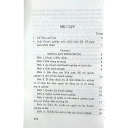 Thumbnail Sách - Luật Doanh Nghiệp Năm 2020 (Sửa Đổi, Bổ Sung Năm 2022, 2024) 4