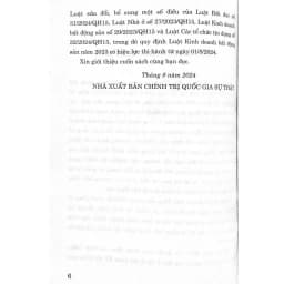 Thumbnail Sách- Luật Kinh Doanh Bất Động Sản năm 2023 (Sửa đổi, bổ sung năm 2024) 3