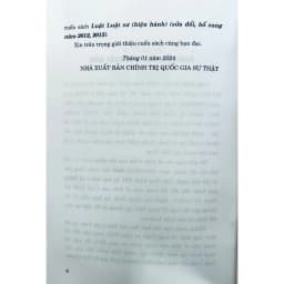 Thumbnail Sách - Luật Luật Sư (Hiện Hành) (sửa đổi, bổ sung năm 2012, 2015) 3