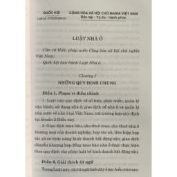 Thumbnail Sách - Luật nhà ở (số 27/2023/QH15, có hiệu lực ngày 1.1.2025) 2
