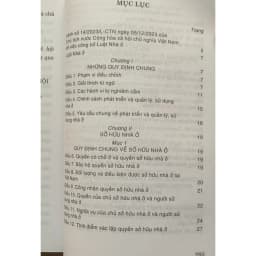 Thumbnail Sách - Luật nhà ở (số 27/2023/QH15, có hiệu lực ngày 1.1.2025) 3