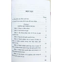 Thumbnail Sách - Luật Tố Cáo (Hiện Hành) (Sửa Đổi Năm 2020) 3