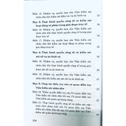 Thumbnail Sách - Luật Tổ Chức Viện Kiểm Sát Nhân Dân (Hiện Hành) 4