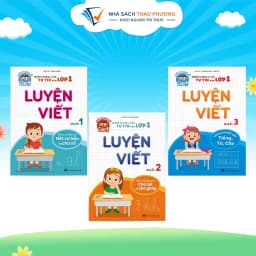 Thumbnail Sách - Luyện viết (Bộ 3 quyển lẻ) - Hành trang cho bé tự tin vào lớp 1 2