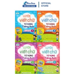 Thumbnail Sách - Luyện Viết Chữ Từ Vựng Tiếng Anh Theo Chương Trình Sách Giáo Khoa - MEGA 1