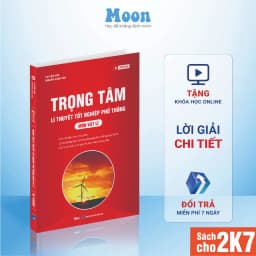 Thumbnail Sách lý thuyết trọng tâm ôn thi THPT luyện thi đánh giá năng lực môn vật lý - Moonbook THCS 1