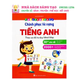 Thumbnail Sách - Mindmap Chinh phục từ vựng Tiếng Anh theo sơ đồ tư duy Mind map cho bé Đánh vần tập viết 1