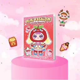 Thumbnail Sách Mini Fashion - Baby Three (Bóc dán hơn 100+ stickers váy, phụ kiện xinh đẹp) cho bé gái 1