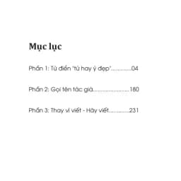 Thumbnail Sách Nâng cấp vốn từ, nâng tầm diễn đạt (Ver1)- Bộ từ điển từ hay ý đẹp, gọi tên tác giả 2